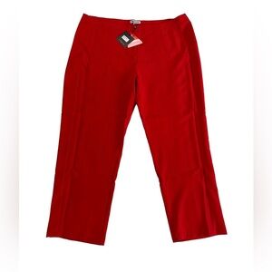 Unique 21 Red Long Curve Pants Size 20